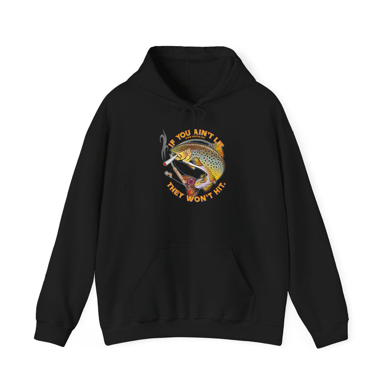Load image into Gallery viewer, Doobie Brown Trout Unisex Heavy Blend™ Hooded Sweatshirt