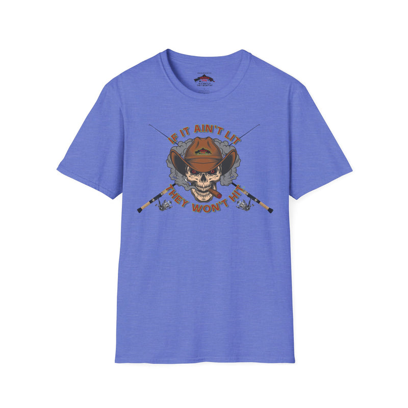 Load image into Gallery viewer, Smokin' Skull Spincast T-Shirt