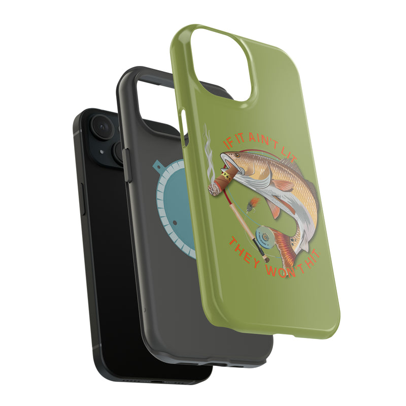 Load image into Gallery viewer, Smokin' Redfish Rugged MagSafe iPhone Case