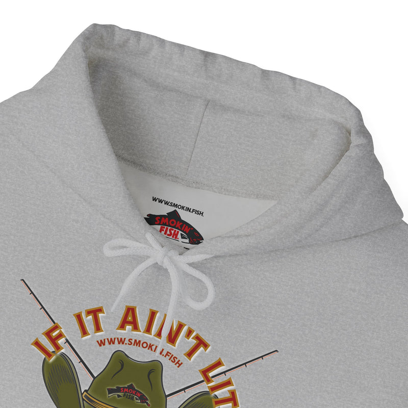 Load image into Gallery viewer, SMOKIN' Cowboy Skull Americana Fly Rod Hoodie Sweatshirt