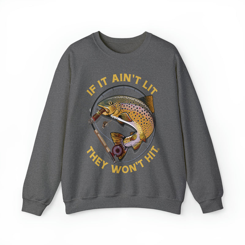 Load image into Gallery viewer, Smokin' Brown Trout & Mouse Sweatshirt