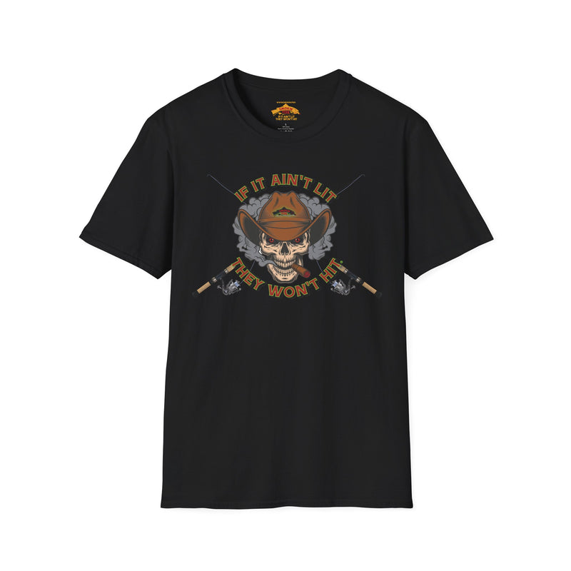 Load image into Gallery viewer, Smokin' Skull Spincast T-Shirt