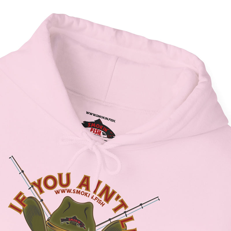 Load image into Gallery viewer, SMOKIN' Doobie Cowboy Skull Americana Spin Rod Hoodie Sweatshirt