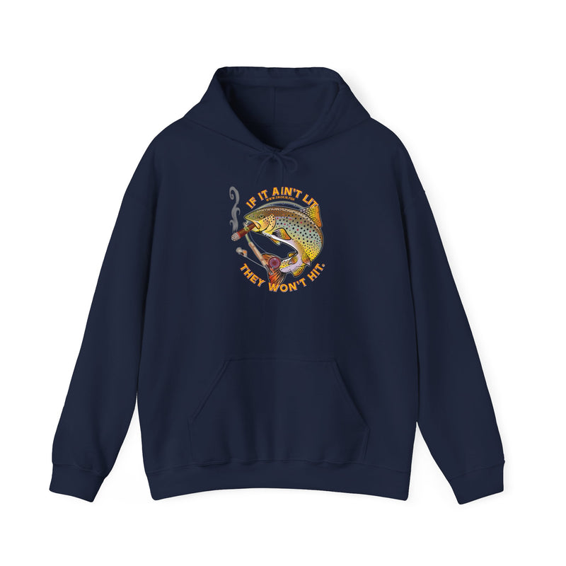 Load image into Gallery viewer, Smokin' Brown Trout Unisex Heavy Blend™ Hooded Sweatshirt