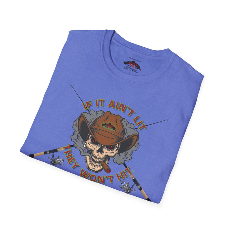 Load image into Gallery viewer, Smokin' Skull Spincast T-Shirt