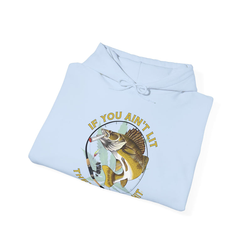 Load image into Gallery viewer, Doobie Walleye Hooded Sweatshirt