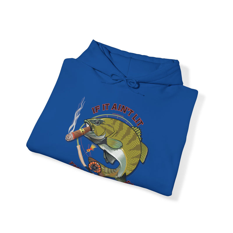 Load image into Gallery viewer, Co-Branded | Wildwood Smokin' Bass Patriot Hoodie Sweatshirt