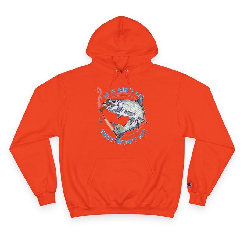 Load image into Gallery viewer, Champion Hoodie Smokin' Tarpon Sweatshirt with Double Dry® Technology