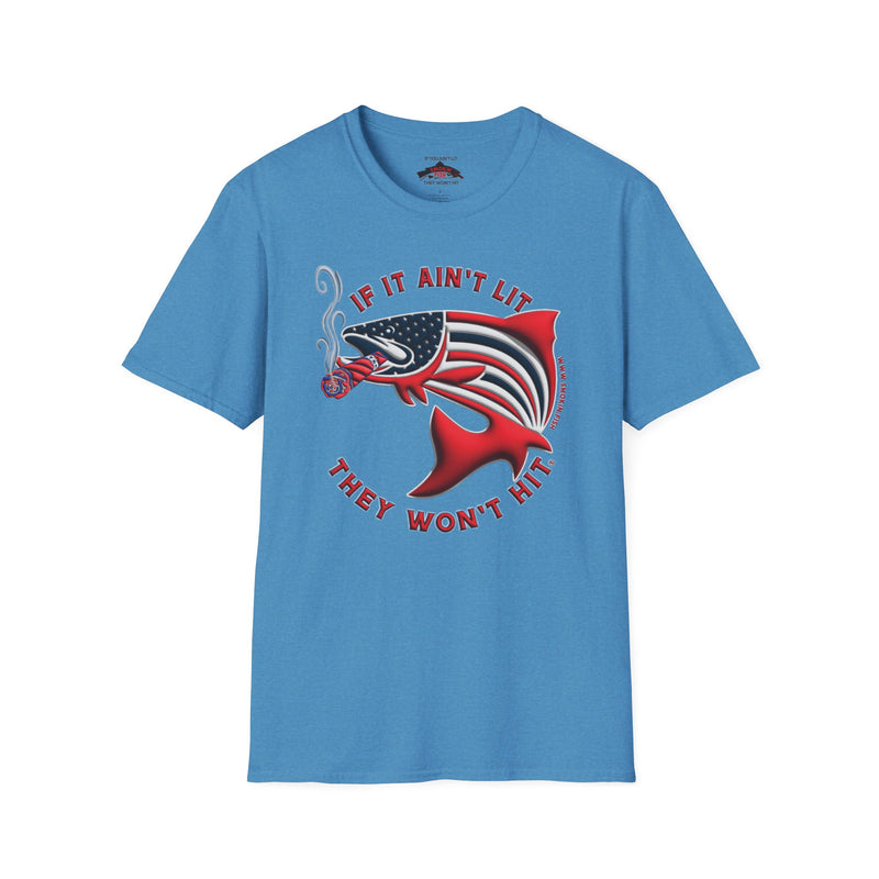Load image into Gallery viewer, Smokin’ Fish® Americana Cigar T-Shirt