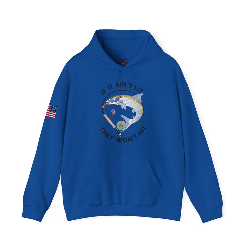 Load image into Gallery viewer, Smokin' Bonefish Patriot Hoodie Sweatshirt