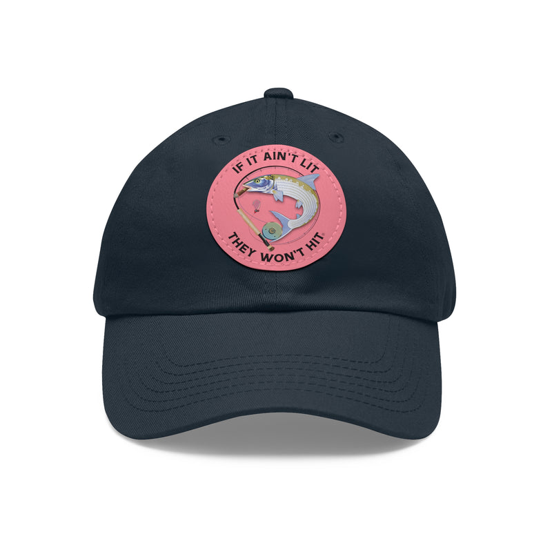 Load image into Gallery viewer, Smokin' Bonefish Leather Patch Cap