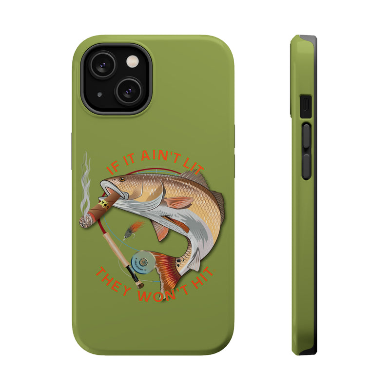 Load image into Gallery viewer, Smokin' Redfish Rugged MagSafe iPhone Case