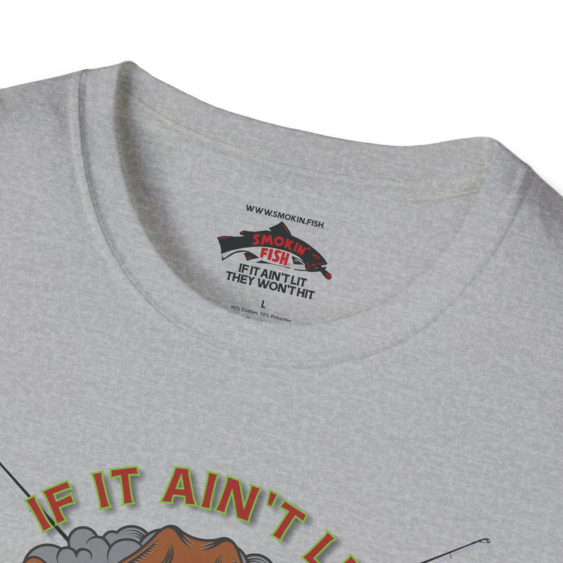 Load image into Gallery viewer, Smokin' Skull Spincast T-Shirt