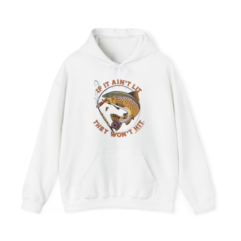 Load image into Gallery viewer, Smokin' Brown Trout & Mouse Hoodie