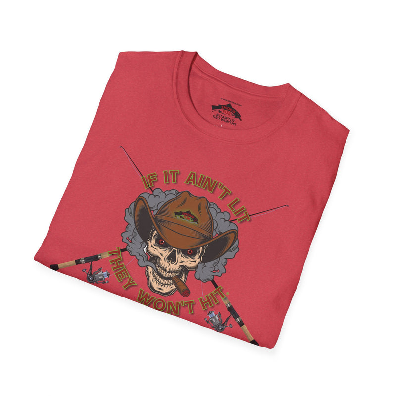 Load image into Gallery viewer, Smokin' Skull Spincast T-Shirt