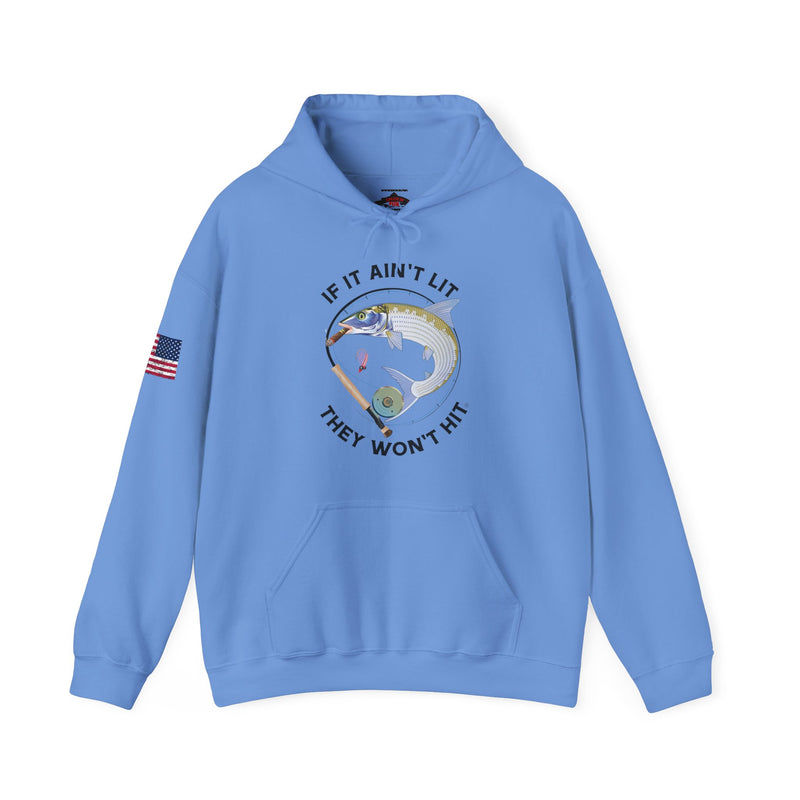 Load image into Gallery viewer, Smokin' Bonefish Patriot Hoodie Sweatshirt