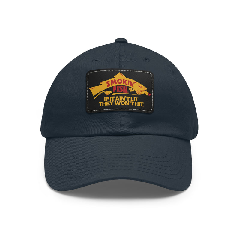 Load image into Gallery viewer, Smokin' Fish® Cap with Leather Patch