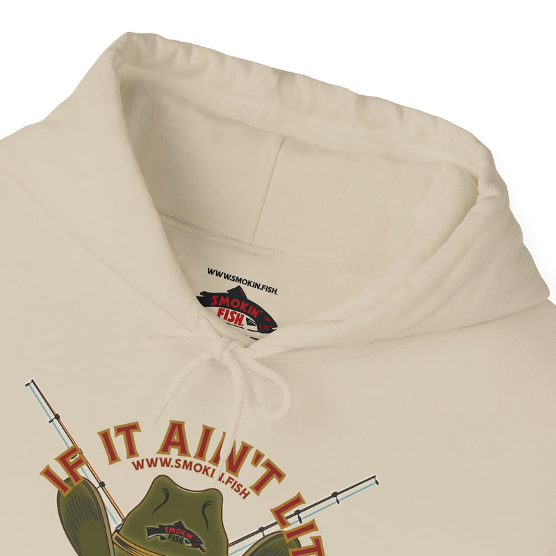 Load image into Gallery viewer, SMOKIN' Skull Spincast Americana Hoodie Sweatshirt