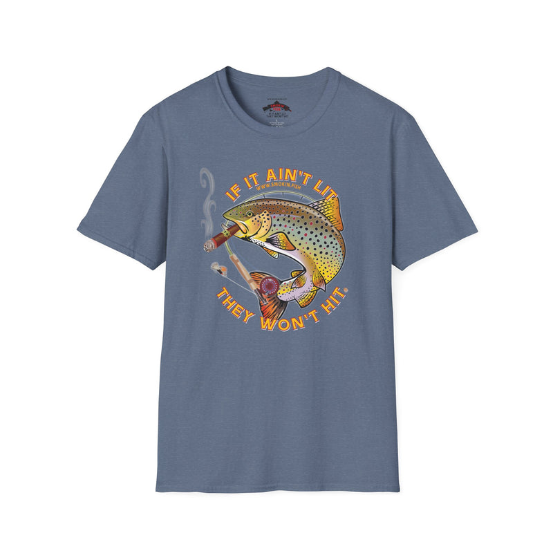 Load image into Gallery viewer, Smokin' Brown Trout Cigar T-Shirt