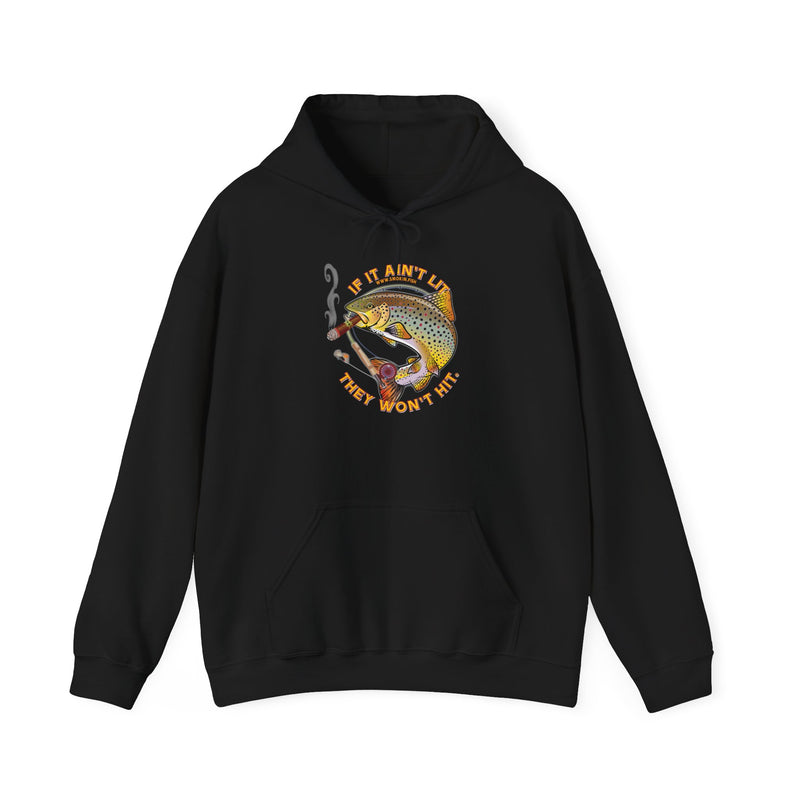Load image into Gallery viewer, Smokin' Brown Trout Unisex Heavy Blend™ Hooded Sweatshirt