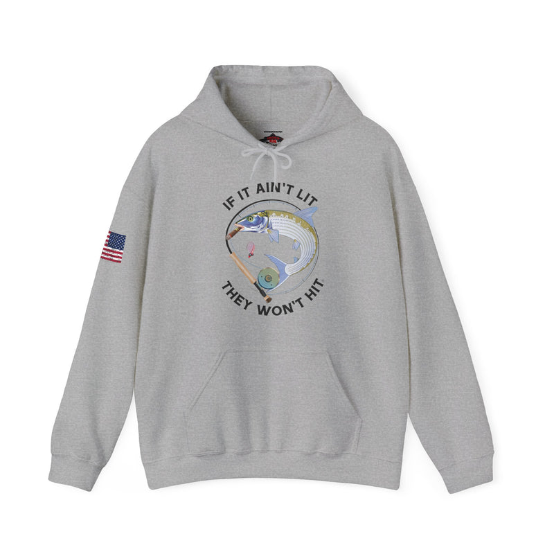 Load image into Gallery viewer, Smokin' Bonefish Patriot Hoodie Sweatshirt