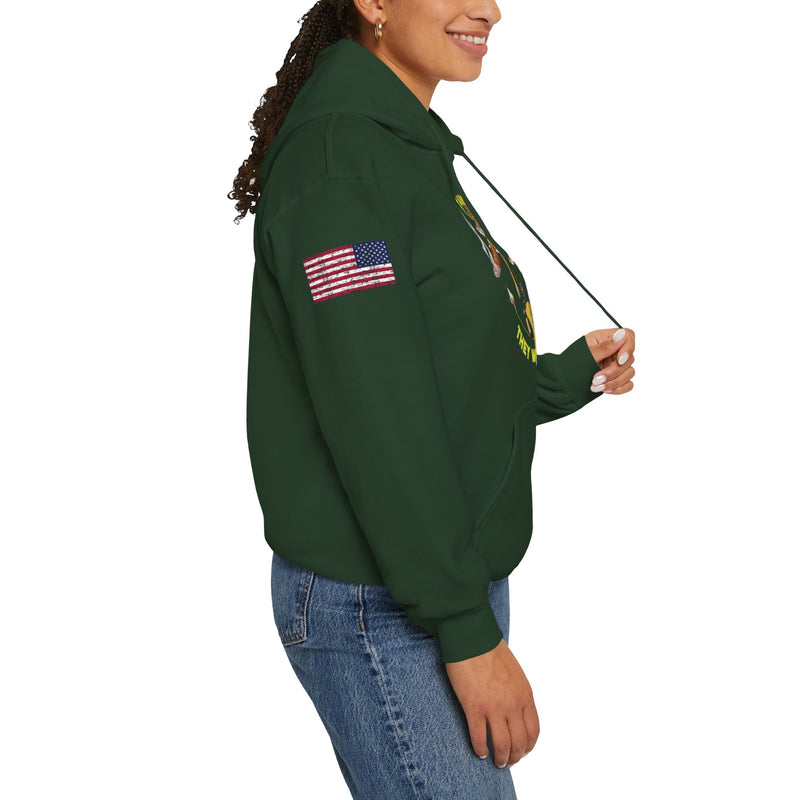 Load image into Gallery viewer, Smokin' Walleye Patriot Hoodie Sweatshirt
