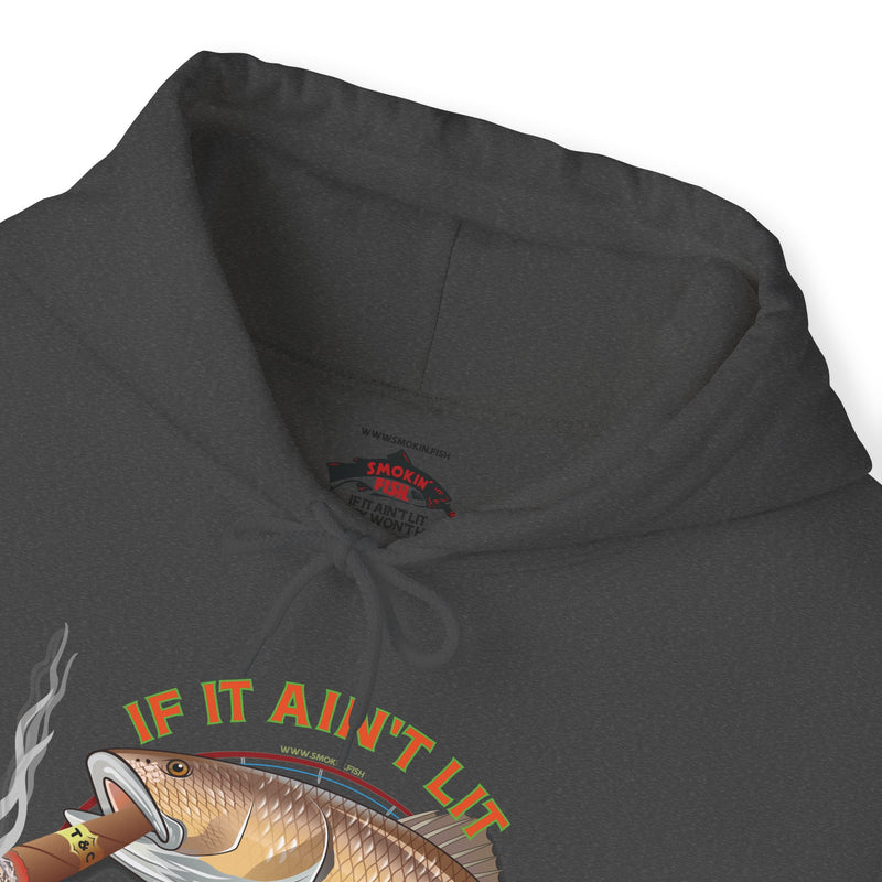 Load image into Gallery viewer, Smokin' Redfish Patriot Hooded Sweatshirt