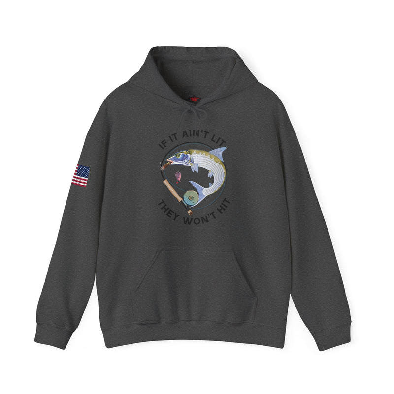 Load image into Gallery viewer, Smokin' Bonefish Patriot Hoodie Sweatshirt