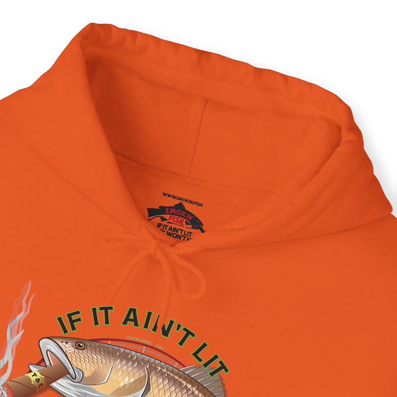Load image into Gallery viewer, Smokin' Redfish Patriot Hooded Sweatshirt