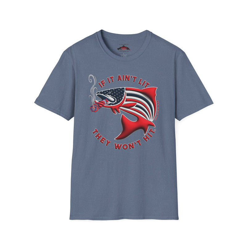 Load image into Gallery viewer, Smokin’ Fish® Americana Cigar T-Shirt