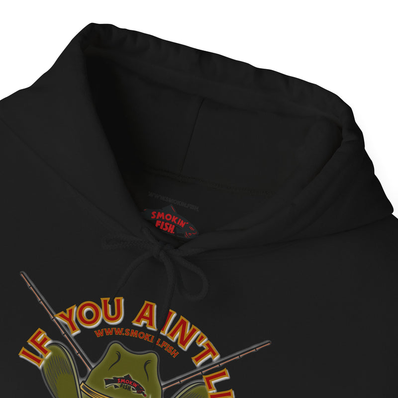 Load image into Gallery viewer, SMOKIN' Doobie Cowboy Skull Americana Fly Rod Hoodie Sweatshirt
