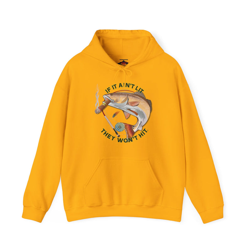 Load image into Gallery viewer, Smokin' Redfish Hoodie Sweatshirt