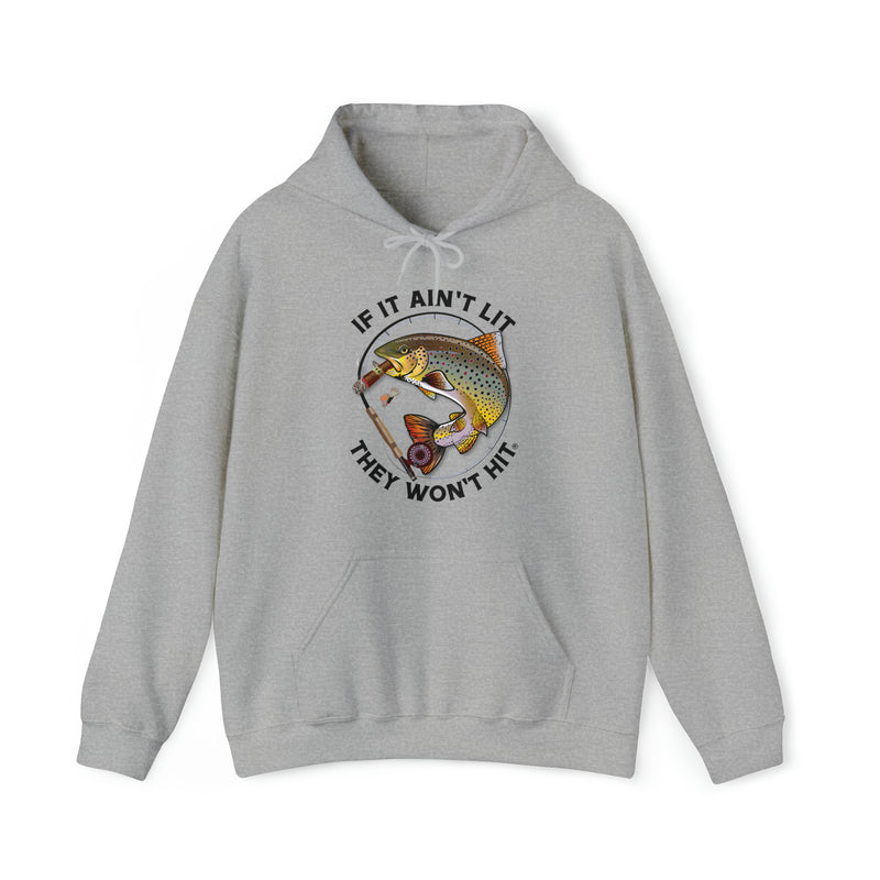 Load image into Gallery viewer, Smokin' Brown Trout Heavy Blend™ Hoodie Sweatshirt