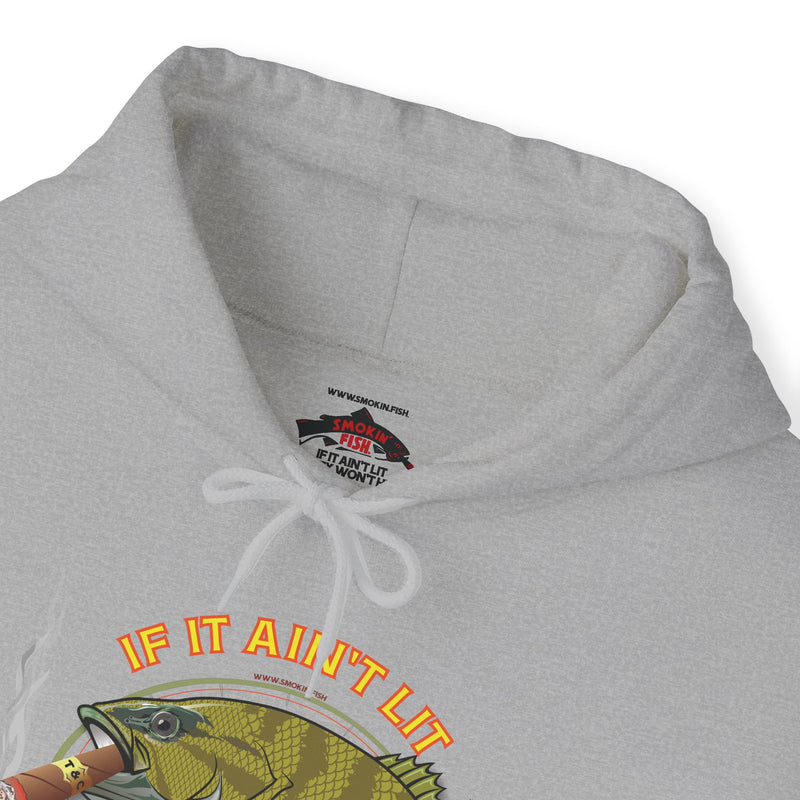 Load image into Gallery viewer, Smokin' Bass on the Fly Patriot Hoodie Sweatshirt