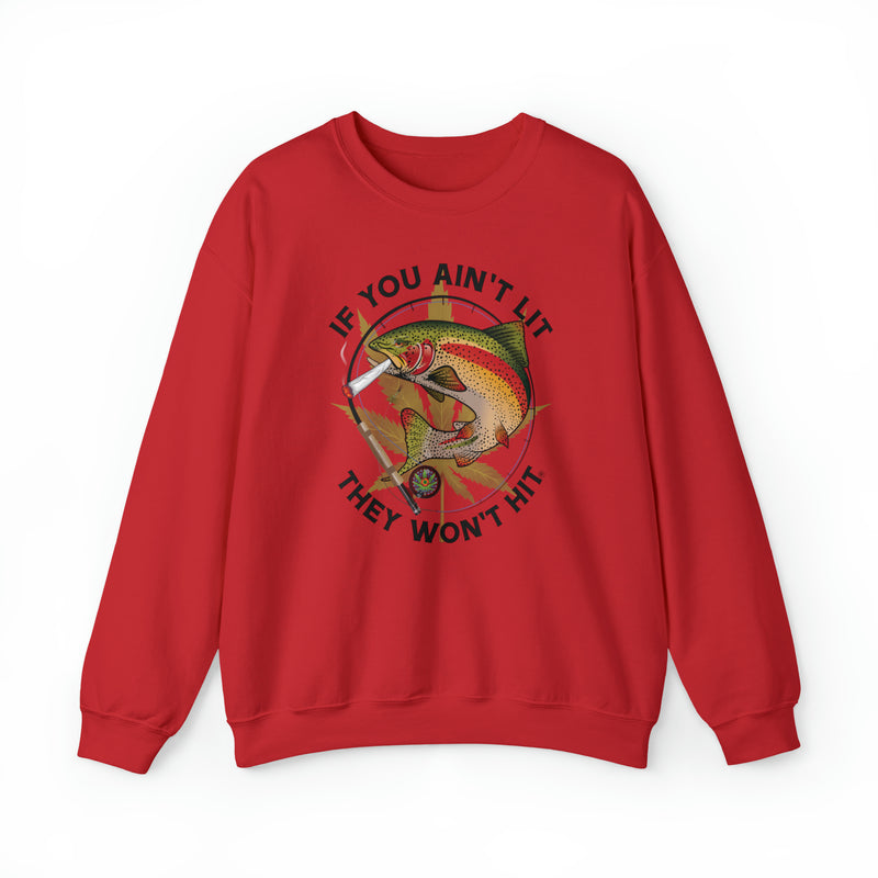 Load image into Gallery viewer, Doobie Rainbow Trout Sweatshirt