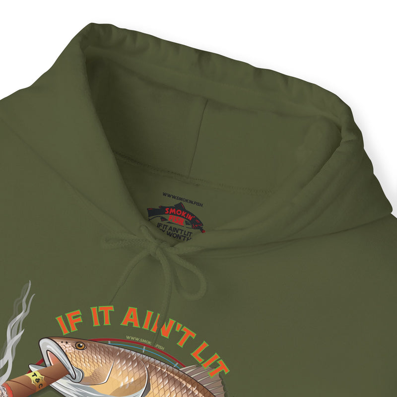 Load image into Gallery viewer, Smokin' Redfish Patriot Hooded Sweatshirt