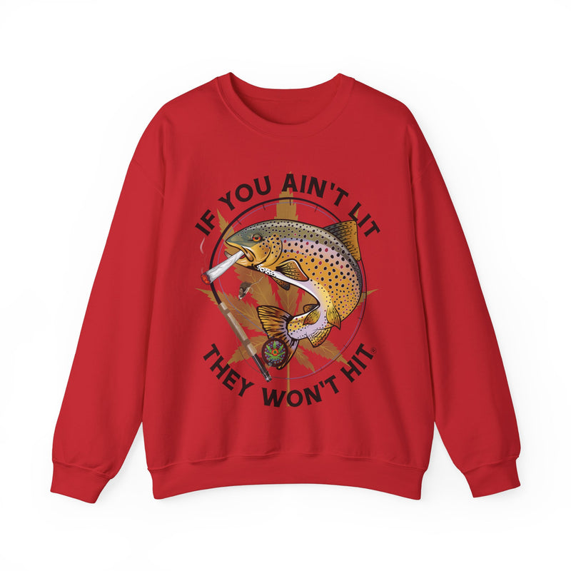 Load image into Gallery viewer, Doobie Brown Trout & Mouse Heavy Blend™ Crewneck Sweatshirt