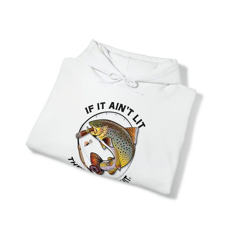 Load image into Gallery viewer, Smokin' Brown Trout Heavy Blend™ Hoodie Sweatshirt