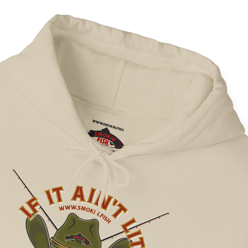 Load image into Gallery viewer, SMOKIN' Cowboy Skull Americana Fly Rod Hoodie Sweatshirt