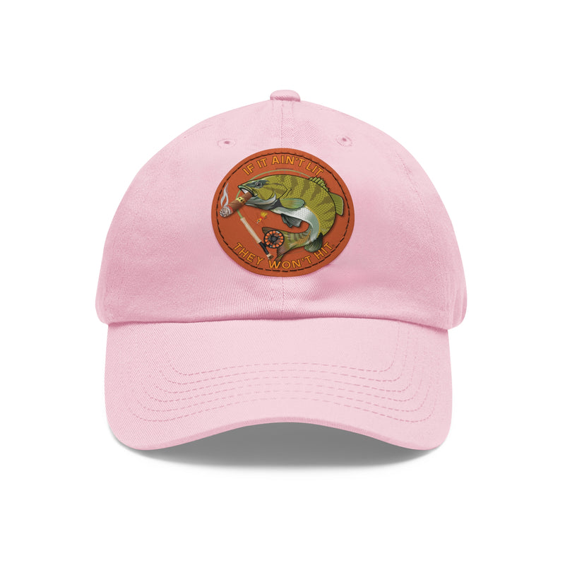 Load image into Gallery viewer, Smokin' Bass Cap Leather Patch Cap