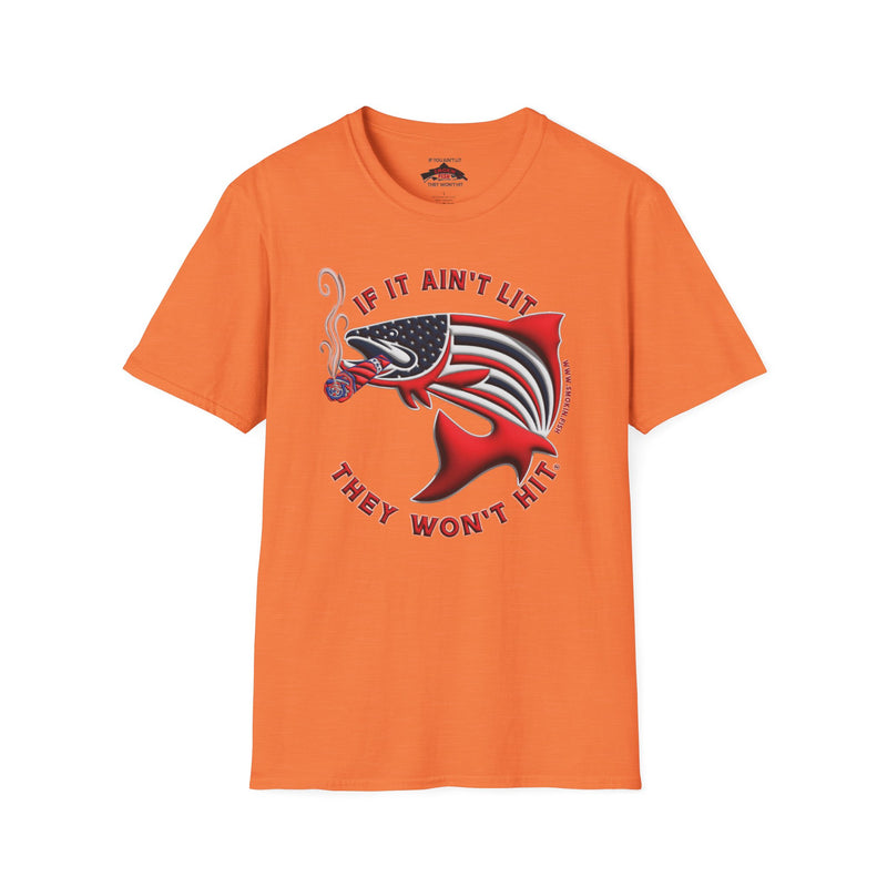 Load image into Gallery viewer, Smokin’ Fish® Americana Cigar T-Shirt