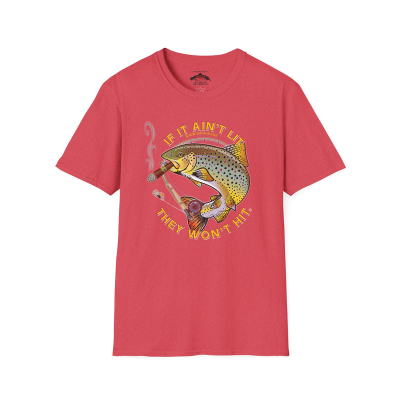 Load image into Gallery viewer, Smokin' Brown Trout Cigar T-Shirt
