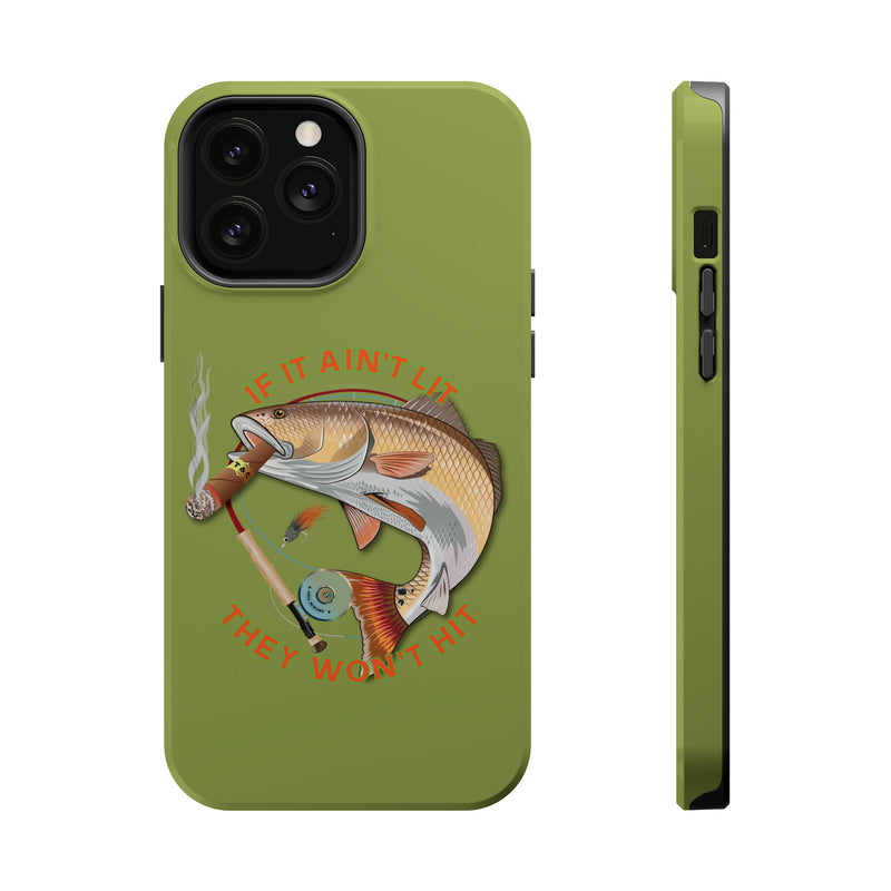 Load image into Gallery viewer, Smokin' Redfish Rugged MagSafe iPhone Case