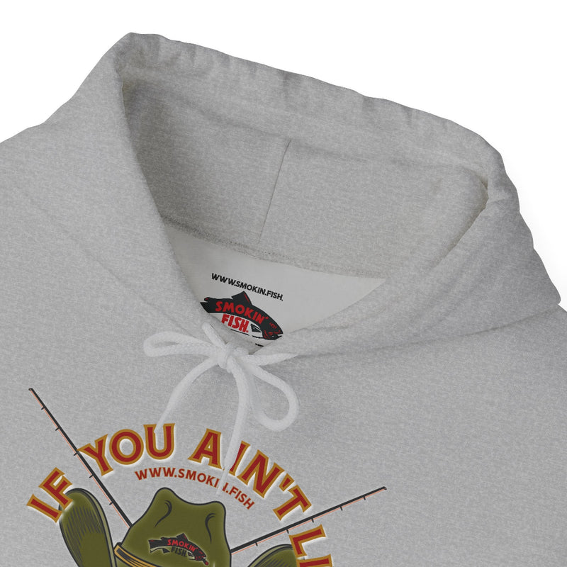 Load image into Gallery viewer, SMOKIN' Doobie Cowboy Skull Americana Fly Rod Hoodie Sweatshirt