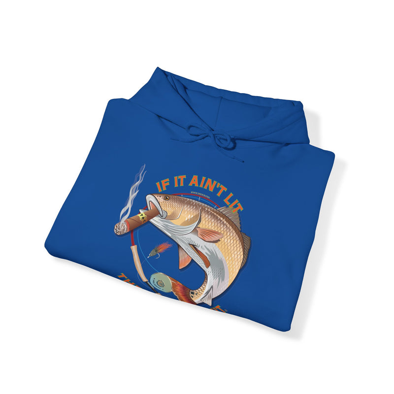 Load image into Gallery viewer, Smokin' Redfish Hoodie Sweatshirt