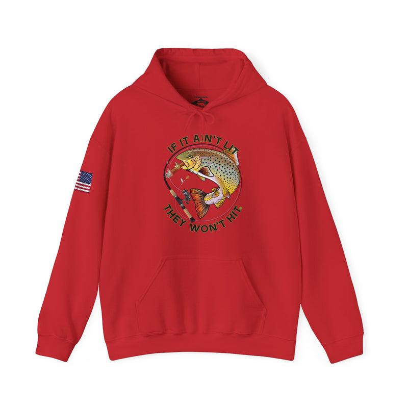 Load image into Gallery viewer, Smokin' Spinning Brown Patriot Hoodie Sweatshirt