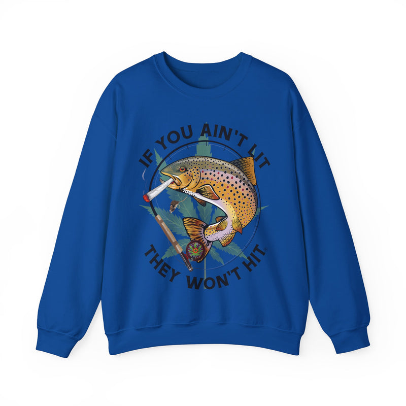Load image into Gallery viewer, Doobie Brown Trout & Mouse Heavy Blend™ Crewneck Sweatshirt