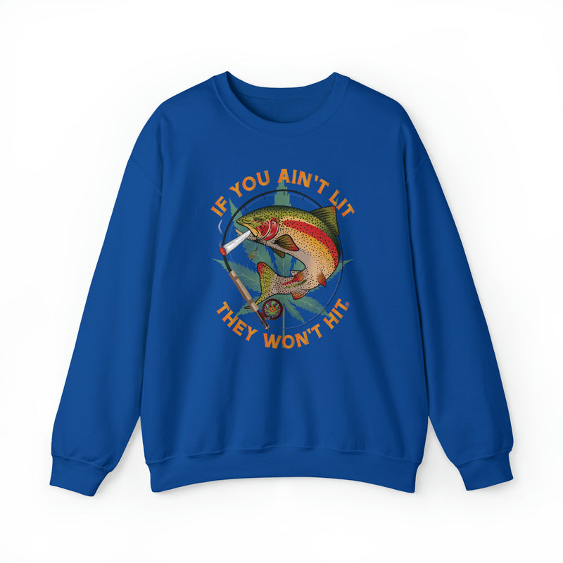 Load image into Gallery viewer, Doobie Rainbow Trout Sweatshirt