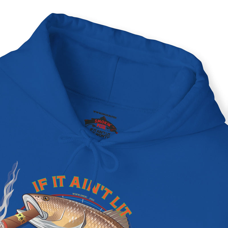 Load image into Gallery viewer, Smokin' Redfish Patriot Hooded Sweatshirt