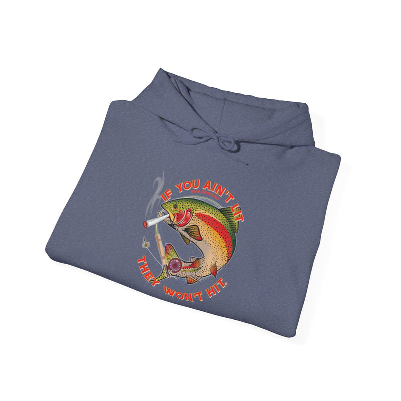 Load image into Gallery viewer, Doobie Rainbow Trout Unisex Heavy Blend™ Hooded Sweatshirt